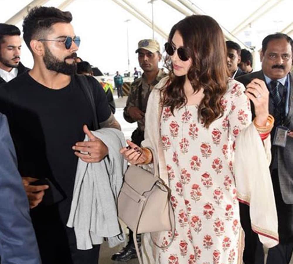 Anushka sharma said what a guy for Hubby Virat kohli when he Scores Century At Durban!