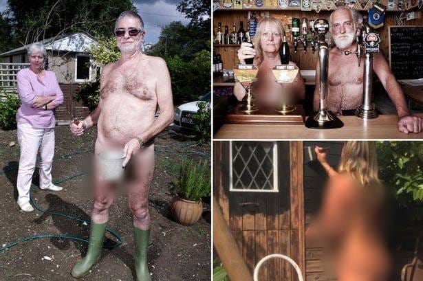Britains Secretive naked Village