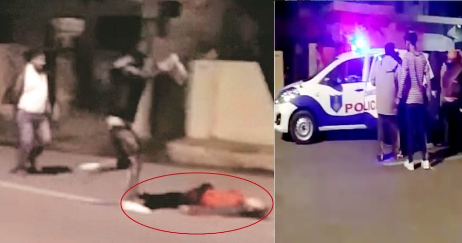 Three attacked, hit with flowerpots in the presence of PCR vehicle