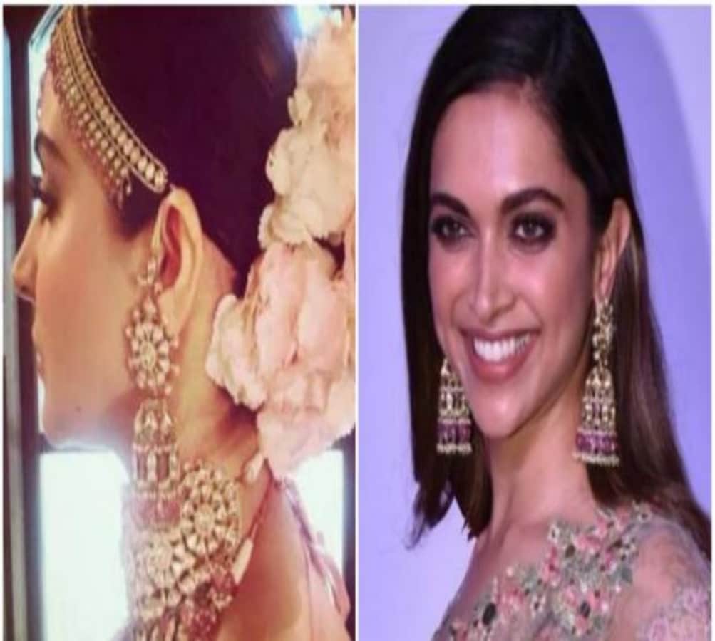 actress anushka sharma banarasi saree reminds deepika padukone