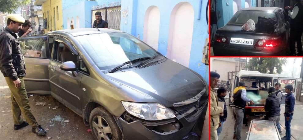 in encounter between police and vehicle thieves, two caught-one dead and one alive