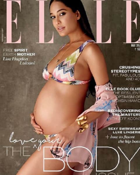 Lisa Haydon shared post pregnancy pictures on social media 