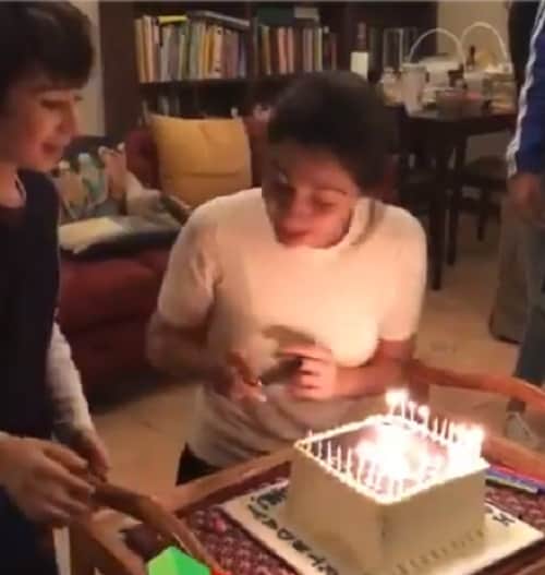 Mahira Khan celebrates her birthday with son Azlaan