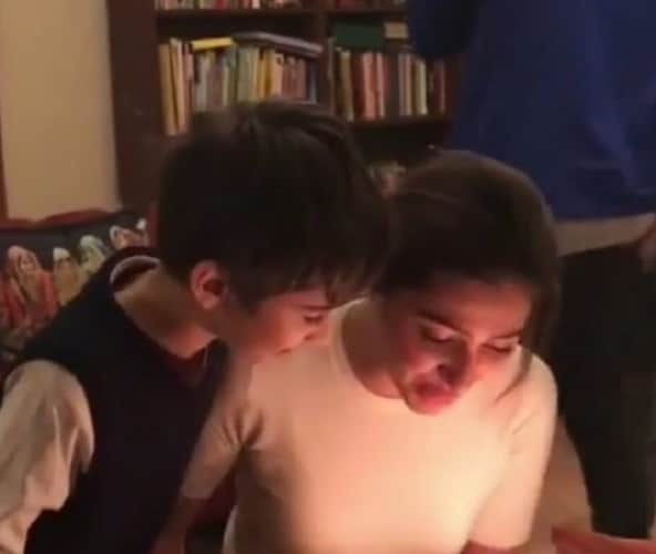 Mahira Khan celebrates her birthday with son Azlaan
