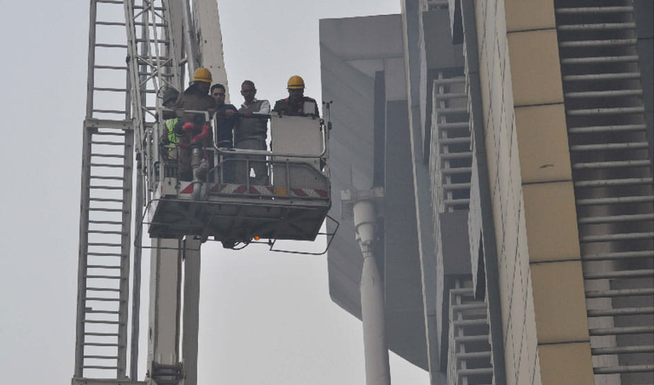mock drill of earthquake in gurugram 