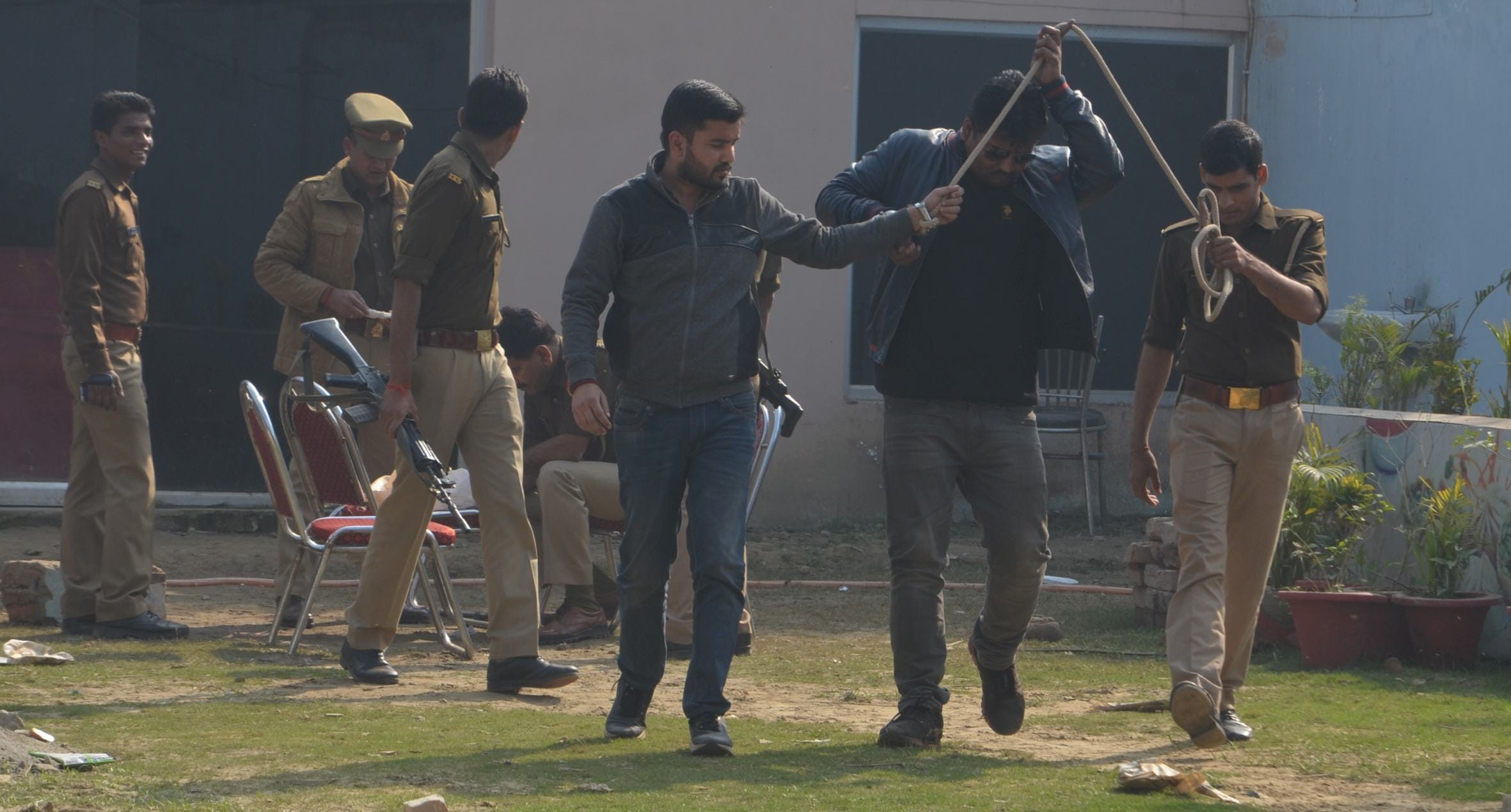 Police found pistols used in BJP MLA son's murder.