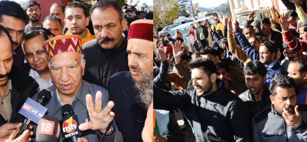 Senior BJP Leader and mp Shanta Kumar statement for himachal chief minister