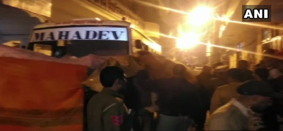 raid on virendra dixit's hermitage in delhi