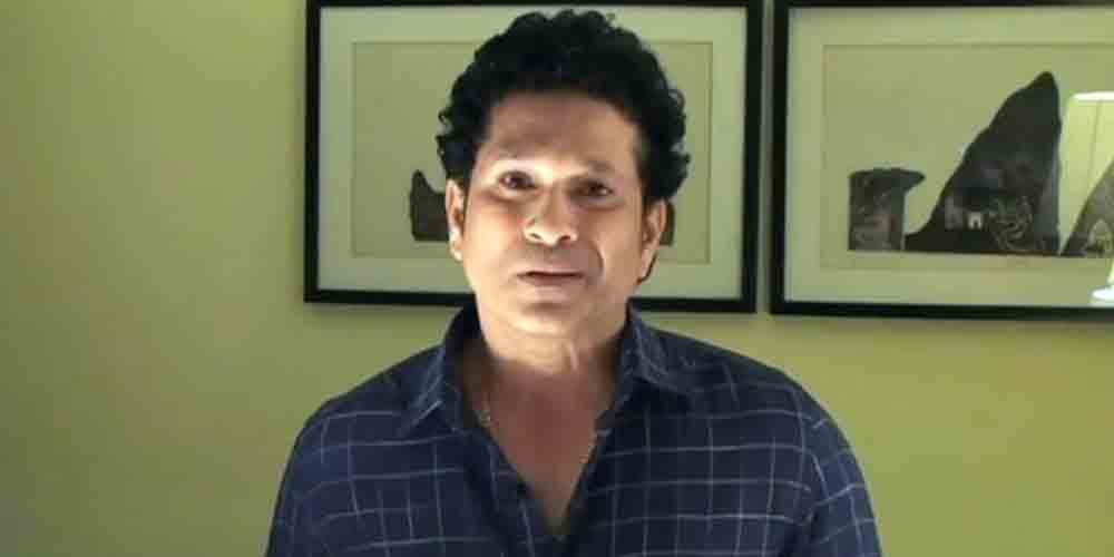 Sachin Tendulkar gives parliament Speech on Facebook