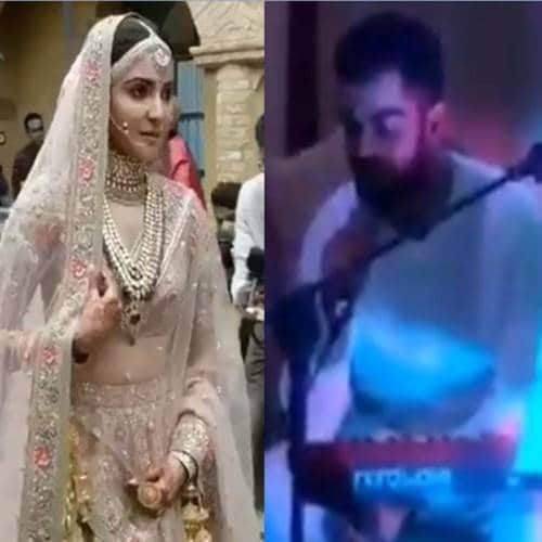 Virat kohli sings another sad song on his reception after sangeet 