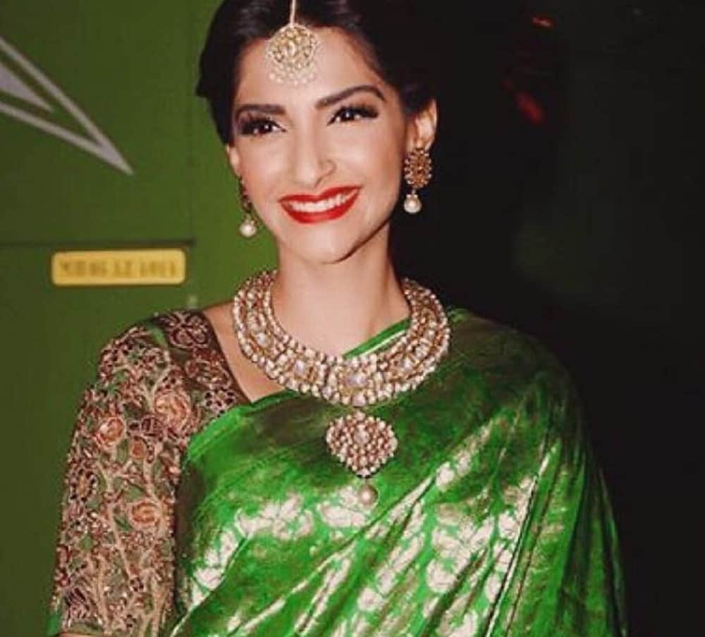 sonam kapoor gets trolled when follows congress