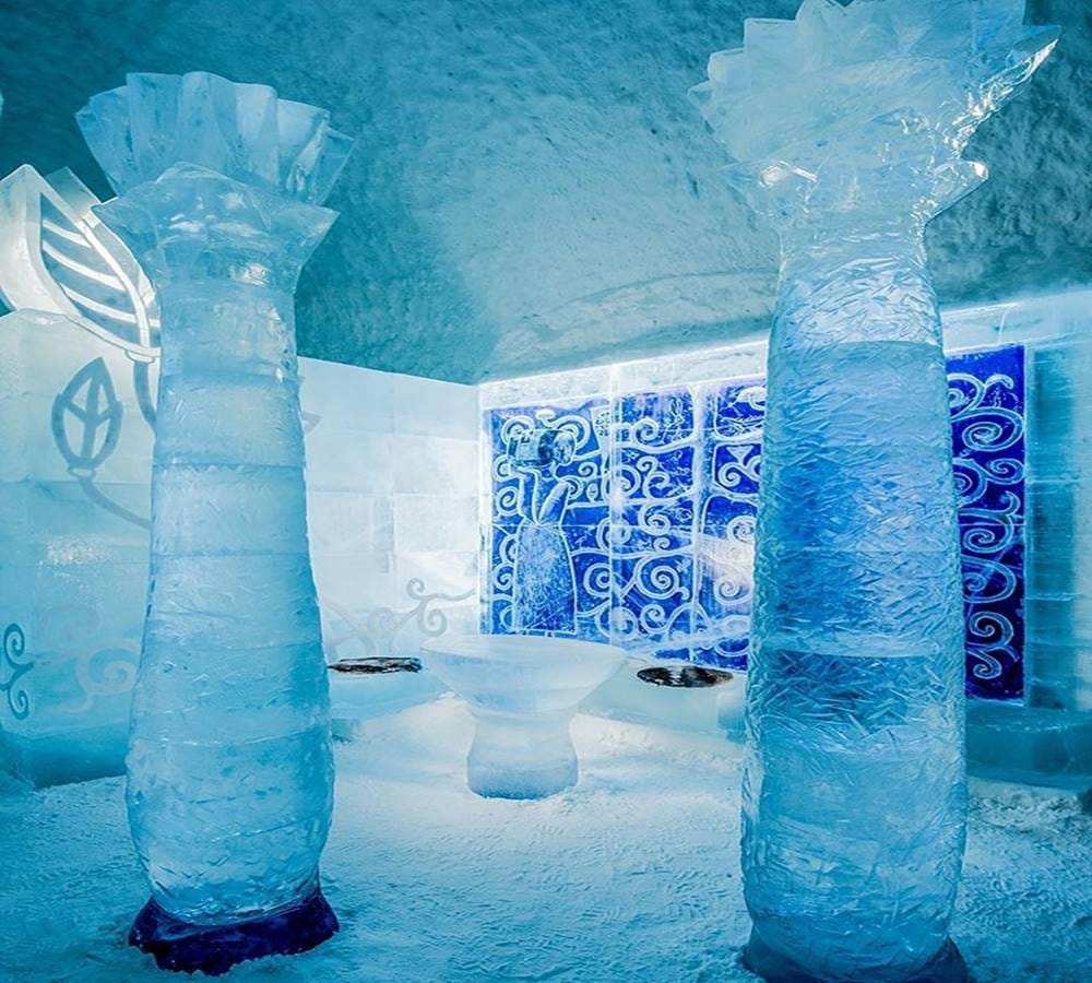 know about ice hotel of sweden in hindi