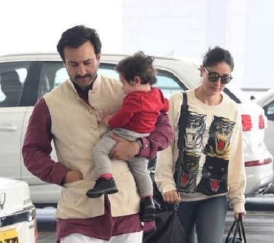 Taimur spotted With Kareena Kapoor and Saif Ali Khan At Delhi Airport, check out pictures here