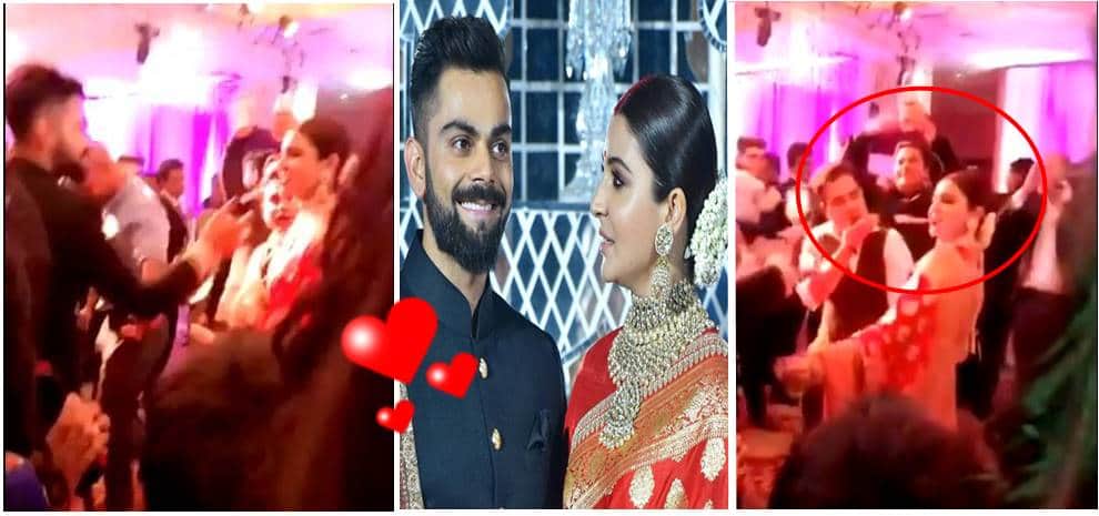 Anushka Sharma Trolled For her Dance With Note in reception