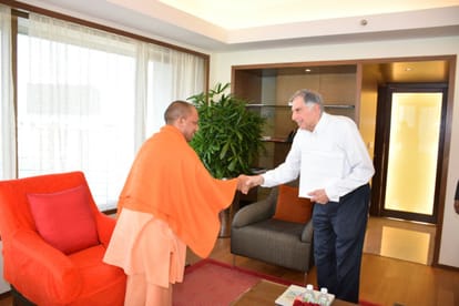industrialists meet to chief minister yogi adityanath.