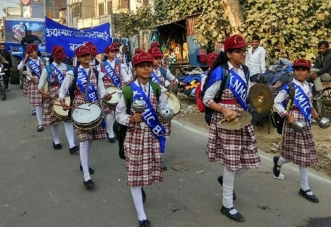 गुरु गोविंद सिंह के प्रकाशोत्सव के उपलक्ष्य में निकाली शोभायात्रा