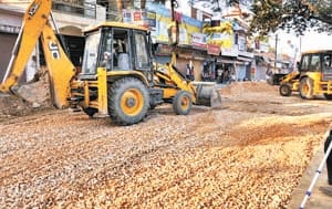 Relief: Capture of 20 years removed in 3 hours, made road