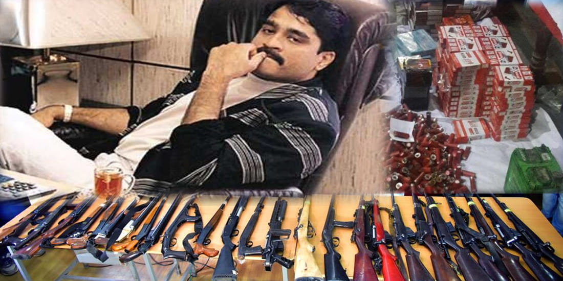 uttar pradesh arms and ammunition robbery connection to daud ibrahim