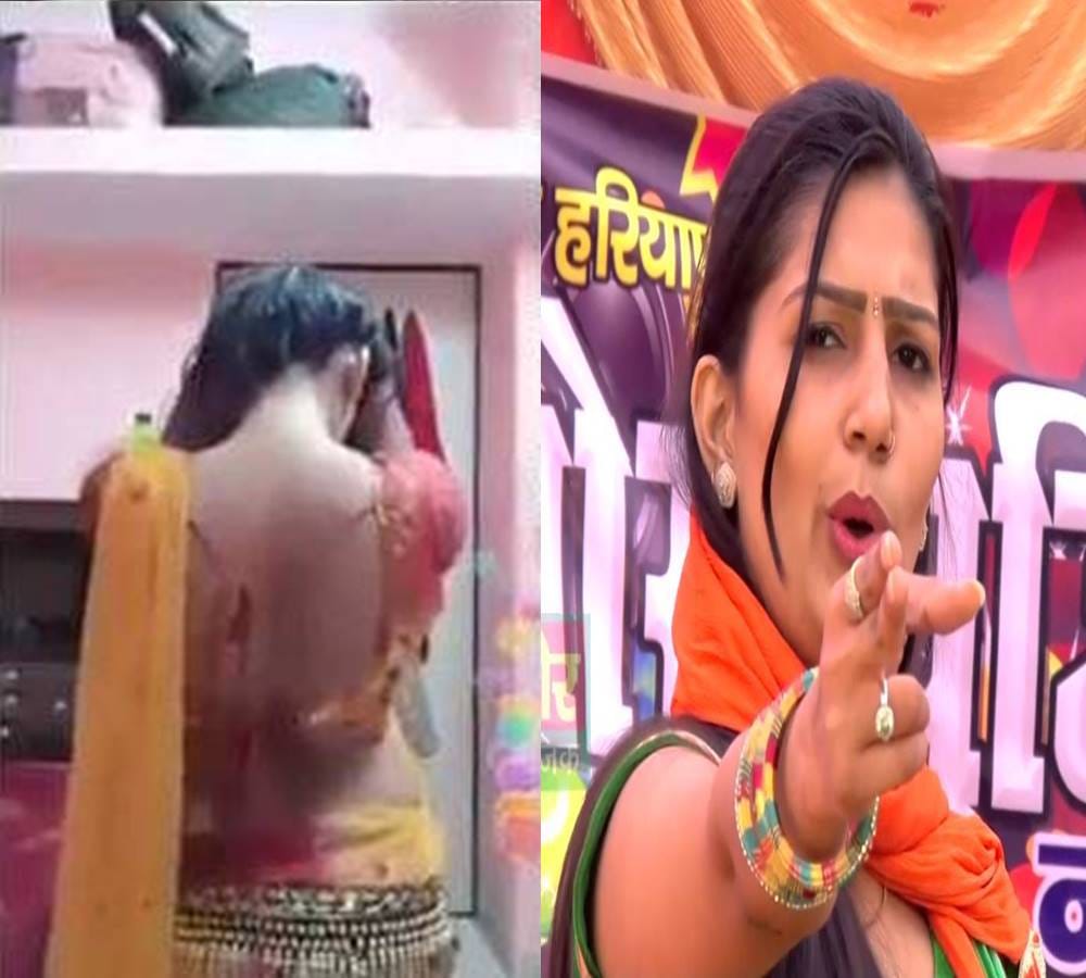 Dancer beats sapna chaudhary with her moves in this viral video 