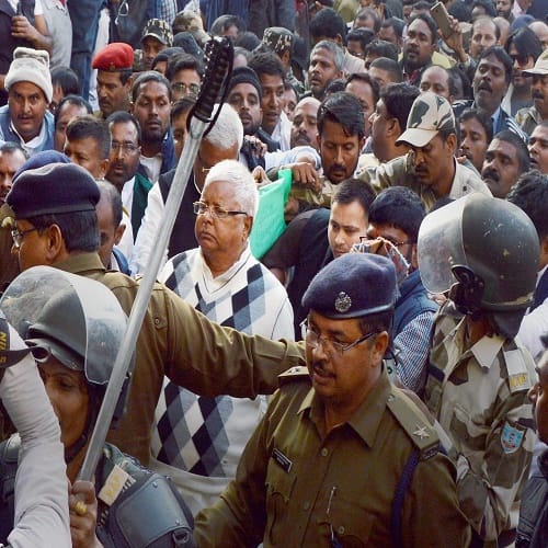 Lalu prasad yadav photos after CBI Court verdict on fodder scam