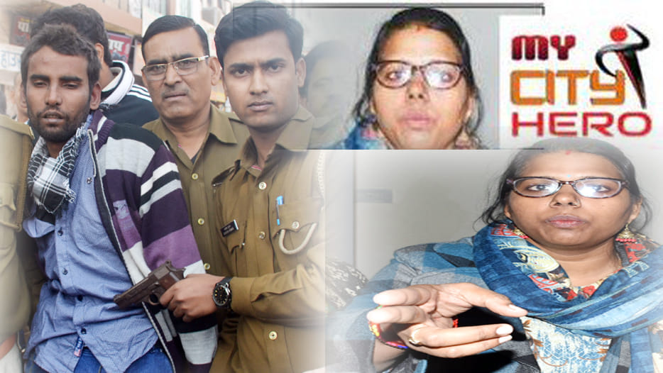Female manager saved from bank robbery