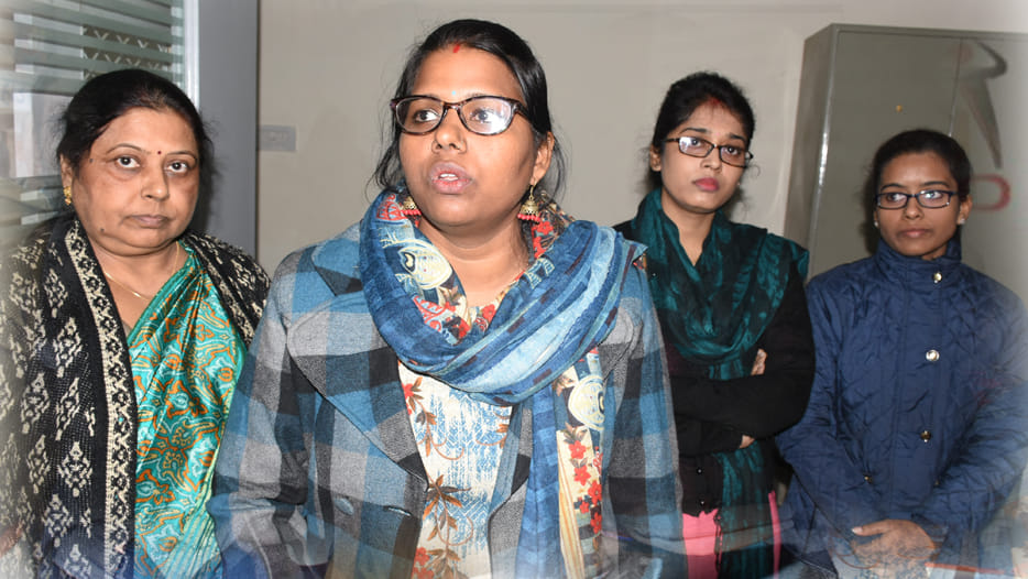 Female manager saved from bank robbery