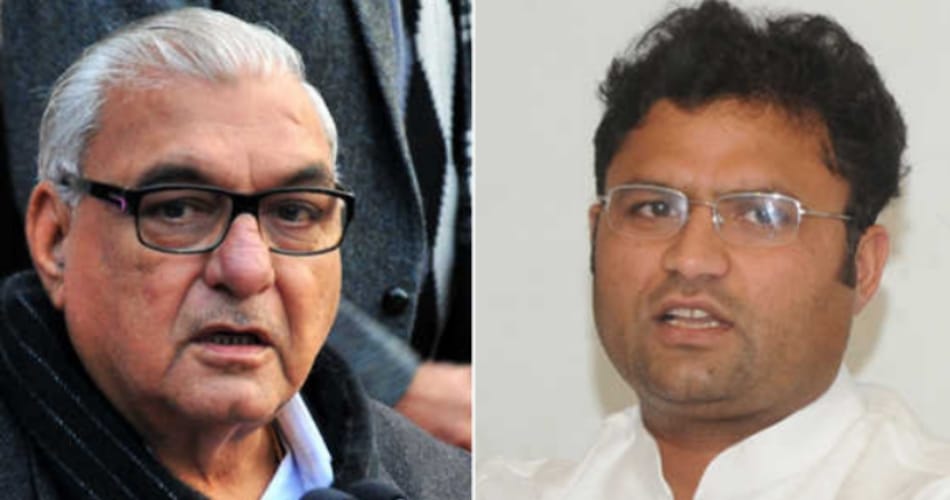 struggle for haryana congress president, hooda vs tanwar