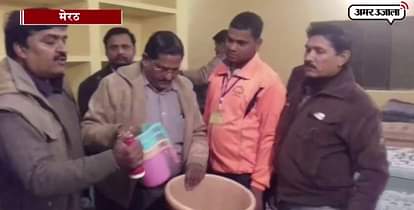 MEERUT NAGAR NIGAM OFFICIALS ADOPT RAIN BASERA