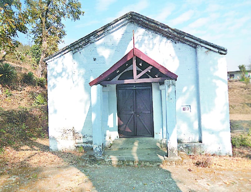 The oldest church in Bageshwar is the Methodist Church of Dangoli