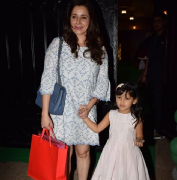 Ekta Kapoor turns Santa for Tusshar Kapoor son Lakkshya in Christmas party 