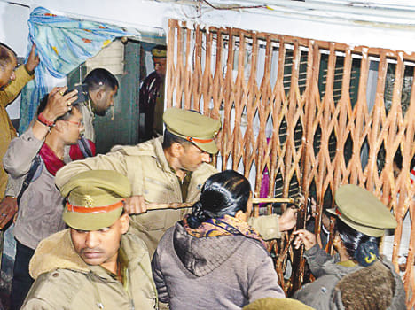 Raids on two Ashrams of Virendra Dev