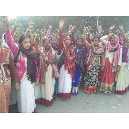 आशा बहुओं ने बुलंद की आवाज