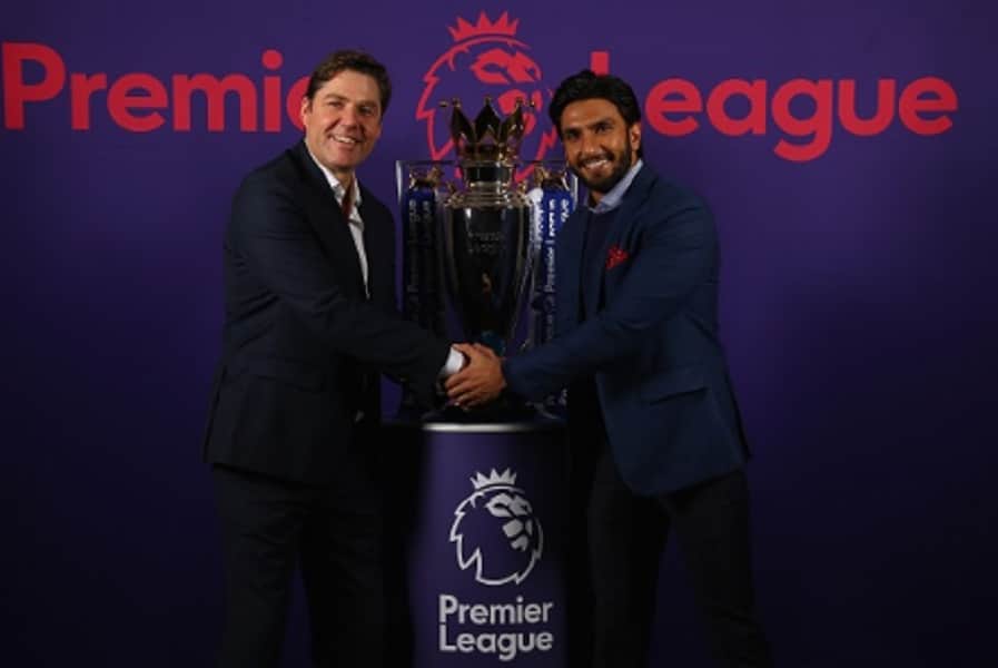Ranveer Singh appointed as the brand ambassador of  Premier League In India