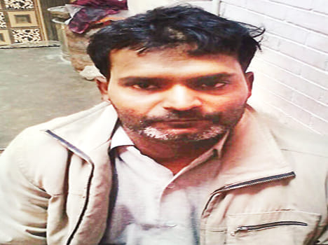 Plowing chilli in the eyes of a munim's eye