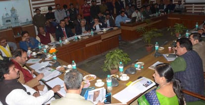 UP minister suresh khanna suspended executive engineer in varanasi