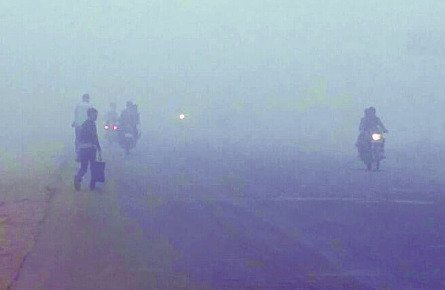 Dense fog grew from chaos, life was lost
