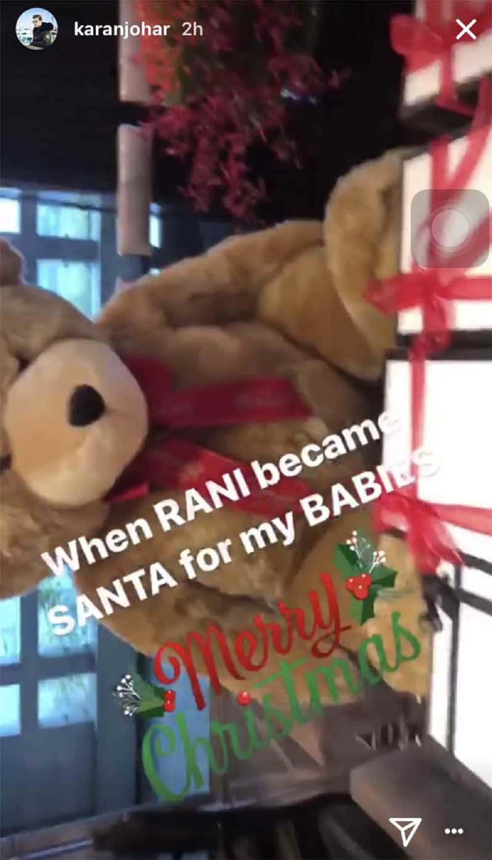 Rani Mukerji celebrate Christmas with Karan Johar Babies Yash and Roohi