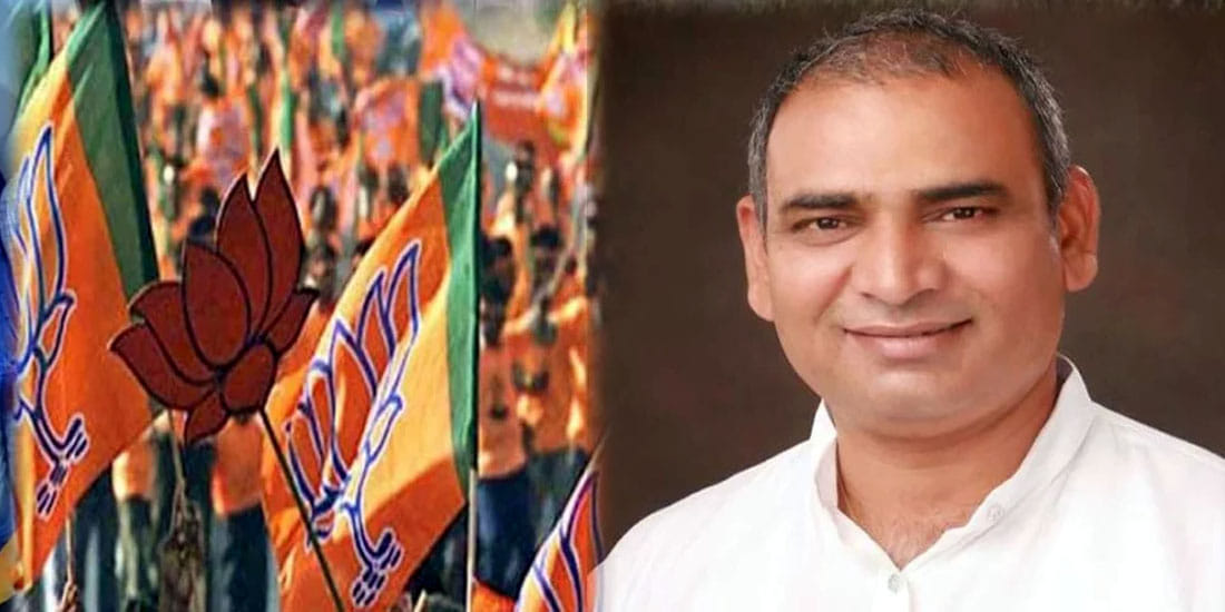 BJP wins Sikandra sub-election issue of seal on EVM