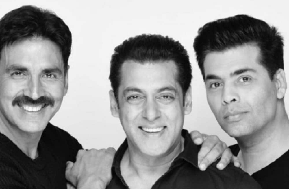 Karan johar trolled for sharing akshay kumar pic without parineeti chopra on twitter