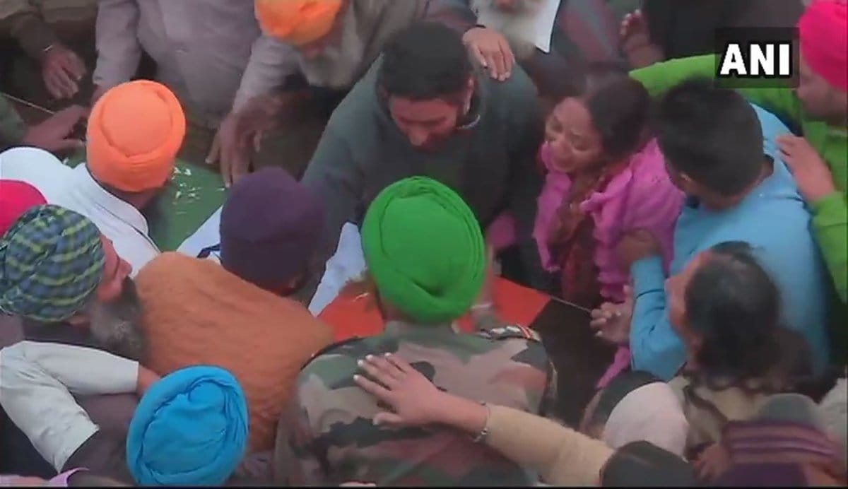 Family of Gurmail Singh in mourning as his remains are brought to his village