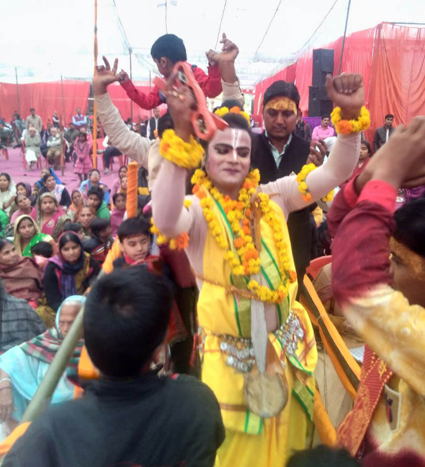  Akhand Jyoti Text started with Shreeganesh Bhajan