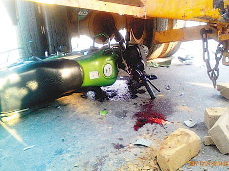 Two killed including two youth in road accident