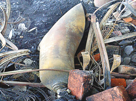 Four injured, including fire crew, exploded by oxygen cylinder in Chhabraamu