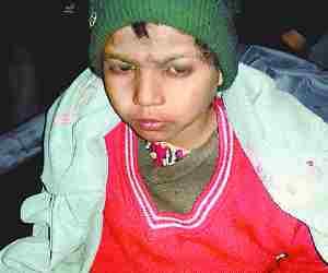 Girl child found on the road