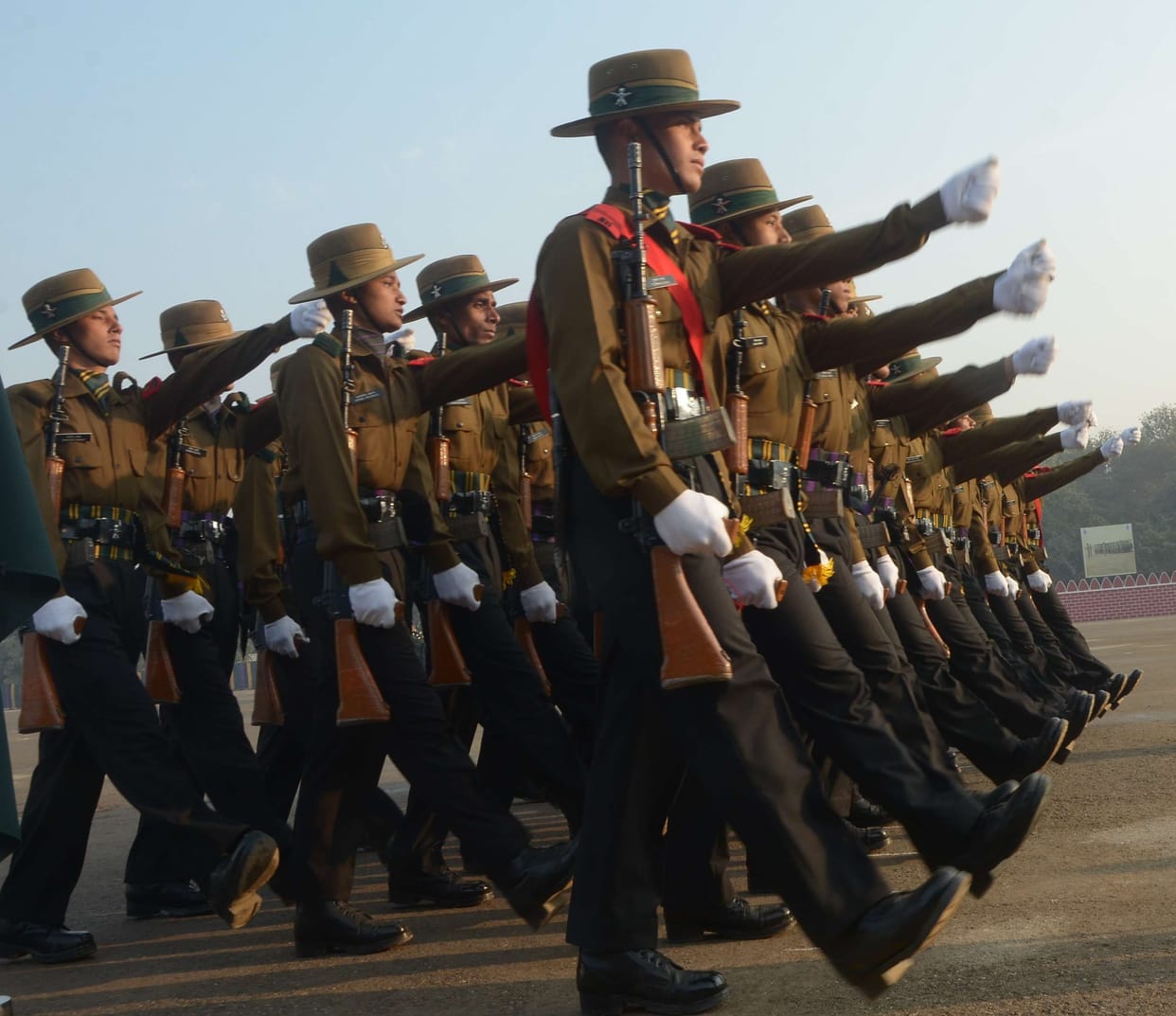 Gurkha soldiers take oath of country service