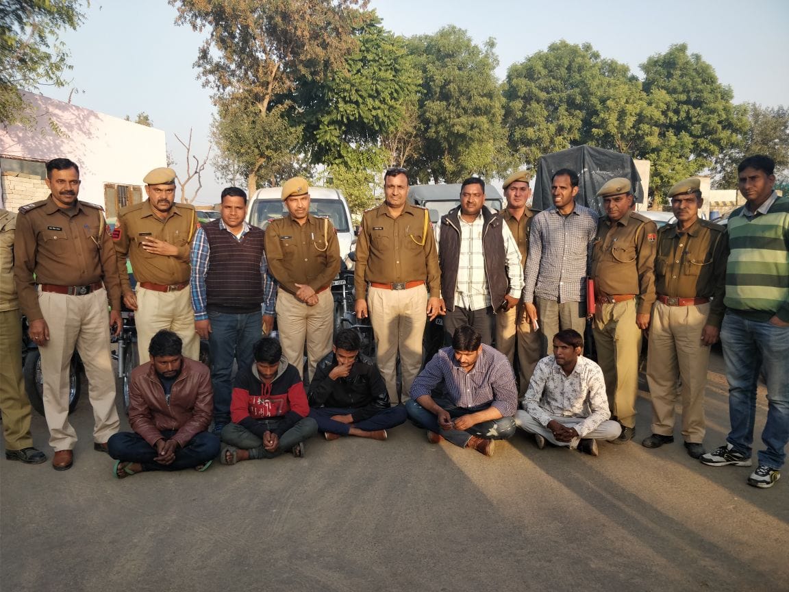 Rajasthan A vehicle theft gang arrest in jaipur including land lord 