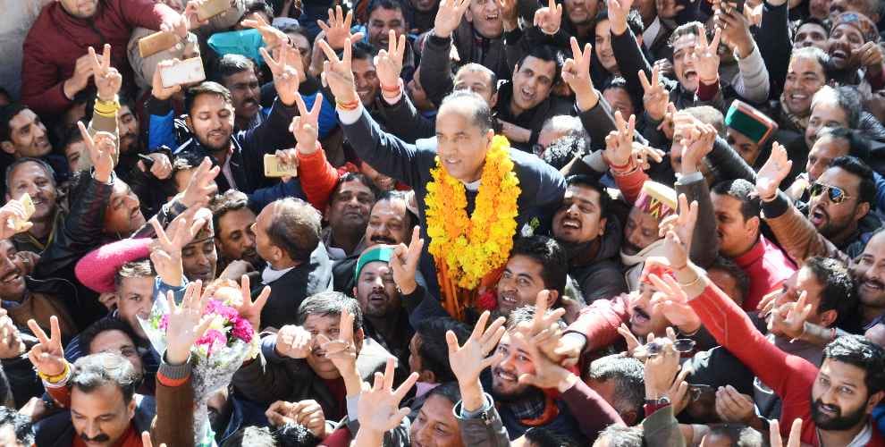 himachal cm jairam thakur political career
