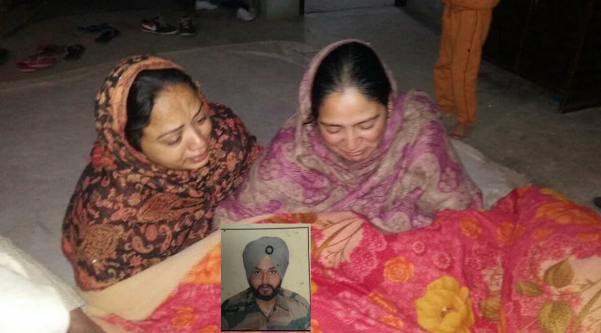 Funeral of Lance Naik Gurmail Singh in his village