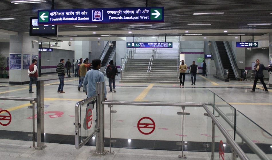 Delhi Metro Magenta Line hit by snag passengers face problem for two hours now all lines services normal