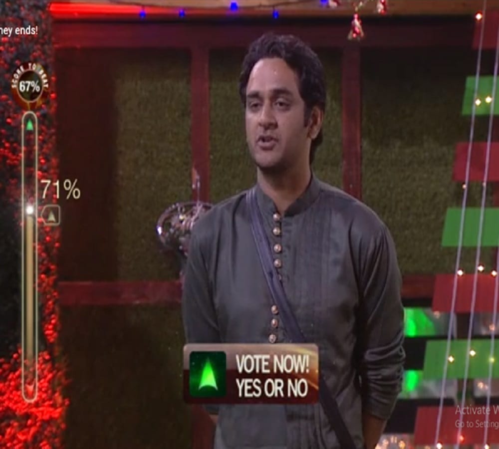 vikas gupta wins live voting competition against priyank in bigg boss